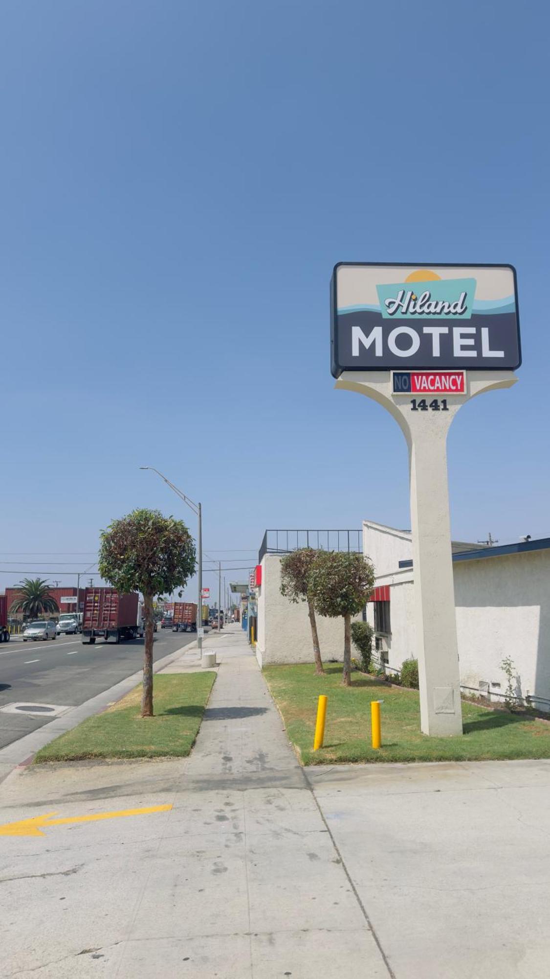 'לונג ביץ Hiland Motel מראה חיצוני תמונה